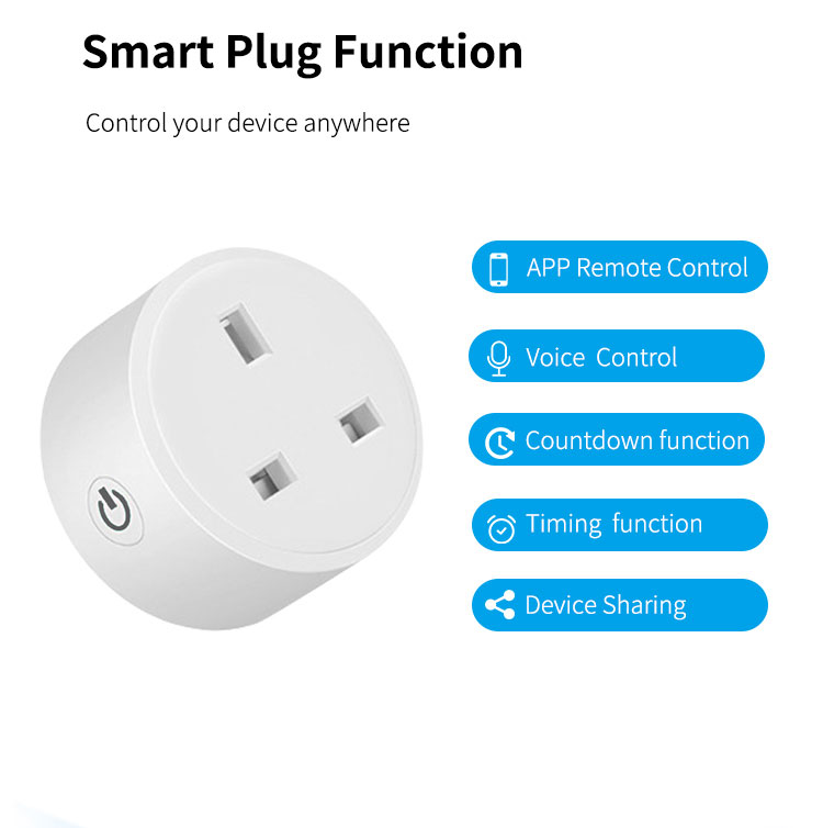 WiFi Smart UK Plug (RSH-WS009)